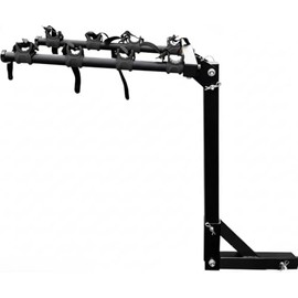 MAXXHAUL 50250 - Soporte de Montaje para Enganche de 4 Bicicletas, Soporte de Brazo Doble de 22 Pulgadas, Apto para Receptor de 2 Pulgadas para Coche,