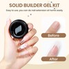 SUPWEE Solid Builder Gel - 2PCS Clear 3d Gel for
