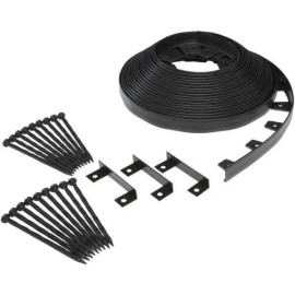 Vigoro 60 Ft. Landscape Border No Dig Lawn Garden Edging Kit Flexible Durable