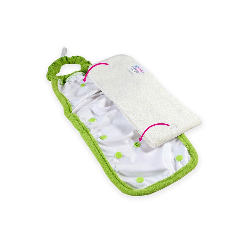 Petit Lulu Minimal Nappy AI2 Nappy Free (Jungle at School)