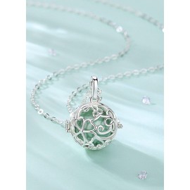 AEONSLOVE Harmony Ball Necklace Angel Chime Caller Necklace Balls Chime Ball Bola Necklaces Pregnancy Necklaces Chimes Llamador De Angeles