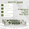 White Sage Incense Sticks for Cleansing - Total 40 Insence-Sticks