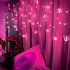 Lainin 12ft/3.5M USB Powered 8 Modes Butterfly Curtain Night Light