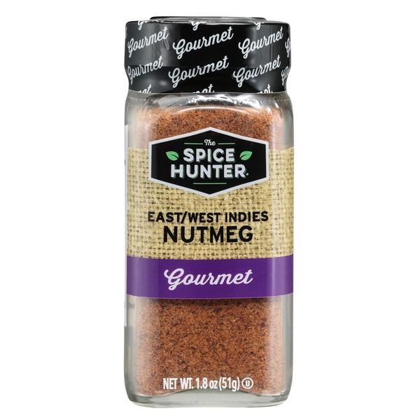 The Spice Hunter East/West Indies Nutmeg, Ground, 1.8 oz. jar