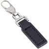 Misasa Zipper Charm Synthetic Leather Black No.1234