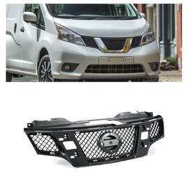 HECASA Front Grille Compatible with 2013-2021 Nissan NV200 Replacement for 623123LM0H NI1200260 Front Bumper Grille Guard Base