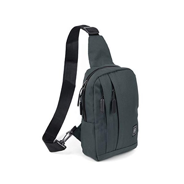 Westend Crossbody Canvas Sling Bag Backpack with Adjustable Strap