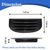WR17X11655 Refrigerator Water Drip Tray Replacement, WR17X10895, AP3775570, PS964306, Black