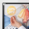 M&T Displays Window Snap Poster Frame Photo Holder Aluminum Profile