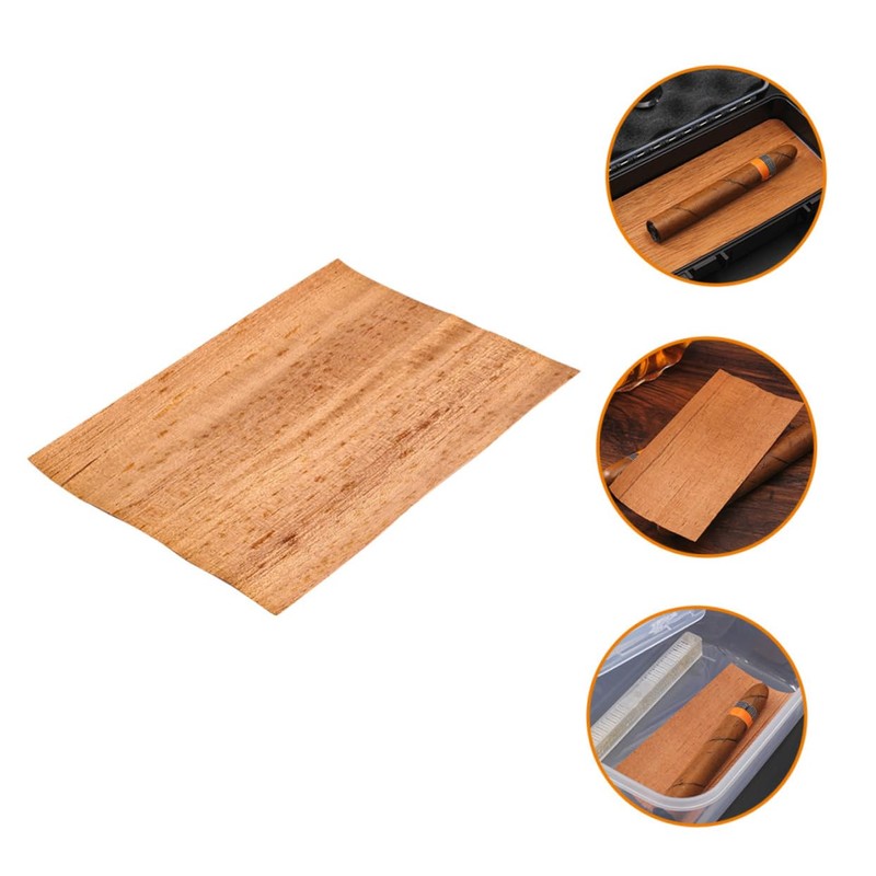 ORFOFE 2sheets Sheets for Cigar Boxes Natural Large Thickness Humidor