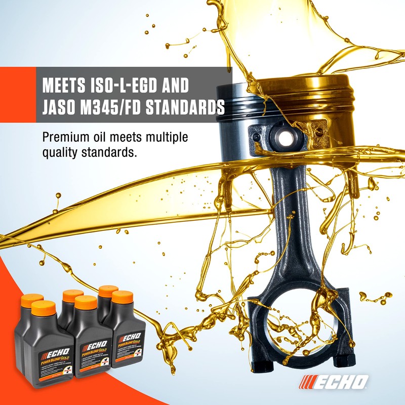 Echo 6450001G Echo Power Blend Gold Oil Mix 50:1 for