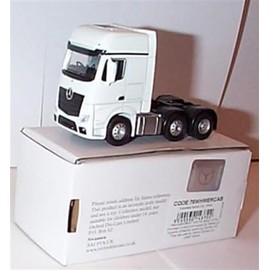 oxford haulage M'ERCEDES Actros Truck Cab White vehicle 1:76 scale diecast model