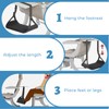 AstraGlam Portable Foot-Rest for Air Travel, Wide Foot Hammock with