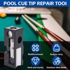 Guokoo 11-in-1 Pool Cue Tips Replacement Kit, Billiards Pool Cue
