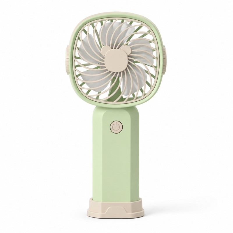 Portable Handheld Fan for Personal Cooling – USB Rechargeable Folding