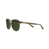 Coach HC8366 Sunglasses, Sage Tortoise/Green Solid, 54 mm