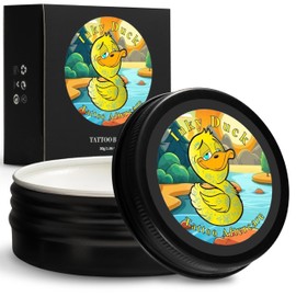 Inky Duck Tattoo Balm Aftercare for All Tattoos – Natural,Tattoo Cream Aftercare Revitalizes New & Old Tattoos – Tattoo Healing Ointment & Body Art Enhancer – Hydrating Tattoo Aftercare Balm