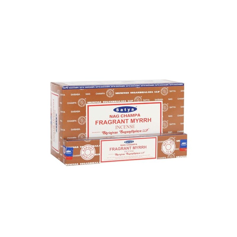 Satya Black Myrrh Incense Sticks