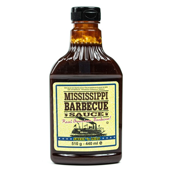 Mississippi Barbecue Sauce - Sweet 'n Mild - 510g