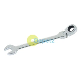 Dapetz ® Ratchet Spanner Flexible Head Metric Wrench 13mm Chrome Vanadium Steel Combination Spanner for DIY Hand Tools Car Bicycle Repair Home Workshop