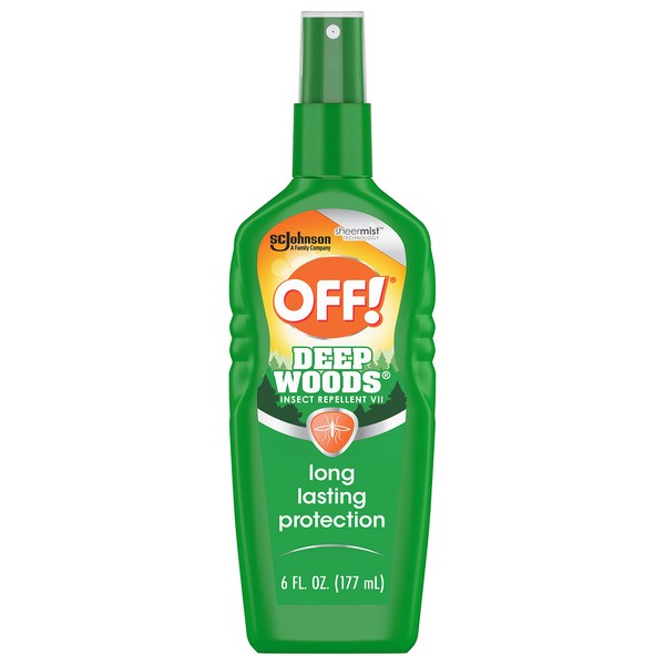 OFF! Deep Woods Insect Repellent Pump 6 Ounce Pack of 3