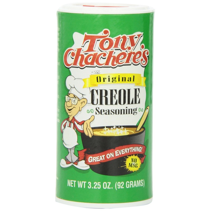 Tony Chachere's Seasoning Creole, 3.25-Ounce (Pack of 12)