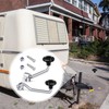 Yaocom 2 Set Trailer Jack Handles Replacement Crank Accessories Fits