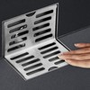 Side Drain 304 Stainless Steel Corrosion Resistance Thickened L Shape