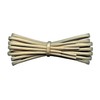 Fabmania Cream 3mm Round Waxed Cotton Shoelaces - 90cm