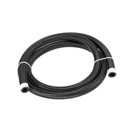 A ABSOPRO 5Ft 8AN Braided Nylon Stainless Steel CPE Oil Fuel Gas Line Hose Item Replacement