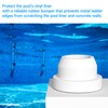 Pool Ladder Bumpers for Inground Pool, Pool Ladder Rubber End