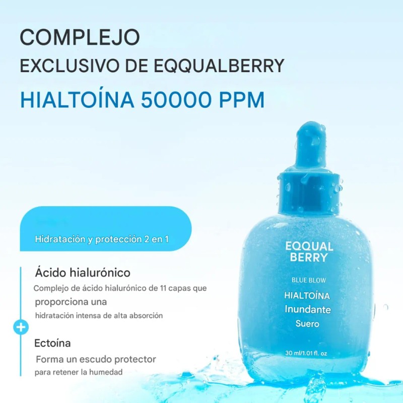 Eqqualberry Hyaltoin Flooding Serum 30m Todo Tipo De Piel Día/noche