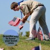 Anley 12 Pack USA Stick Flag 18" x 12" Handheld