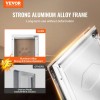 Aluminum Pet Door Small Animal Supplies With Lock Magnetic Flap