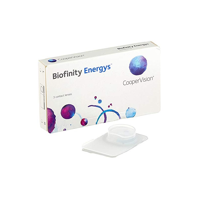 Cooper Vision Biofinity Energys, Monatslinsen weich, 3 Stück / BC
