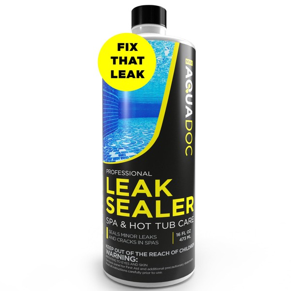 AquaDoc | Spa Leak Repair & Hot Tub Leak Sealer, Easily Fix a Leak for Spas, Hot Tub Leak Stop Kit to Fix a Leak in Spas. Hot Tub Leak Seal Stops Leaks for Spas & can Stop Leaks for Hot Tubs