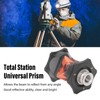 Total Station Prism 360 Degree Universal Prism Lens Triangular Glass
