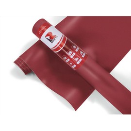 3M 2080 Series M203 Matte Red Metallic - 5ft x 1ft - 5sq ft - Dual Cast Lustrous Vinyl Car Wrapping Film - Bubble Free Vehicle Sheet Roll