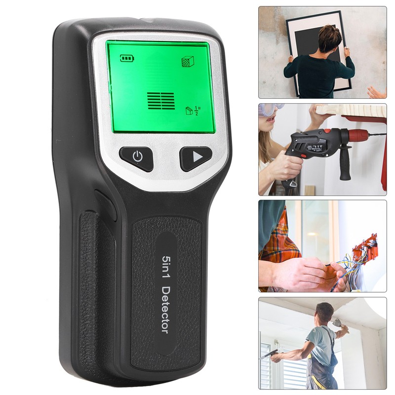 Stud Finder Wall Scanner Sensor 5 in 1 Detector HD