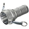TOYOX 633-C-2-AL Camlock Coupler, Hose Shank, For Plant Plumbing and