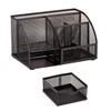 Annova Mesh Desk Organizer Office with 7 Compartments + Drawer/Desk