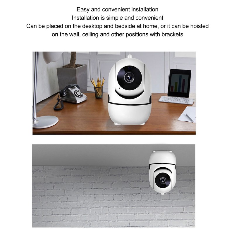 1MP Smart Wireless Surveillance Camera Audio Intercom Wifi Home Surveillance