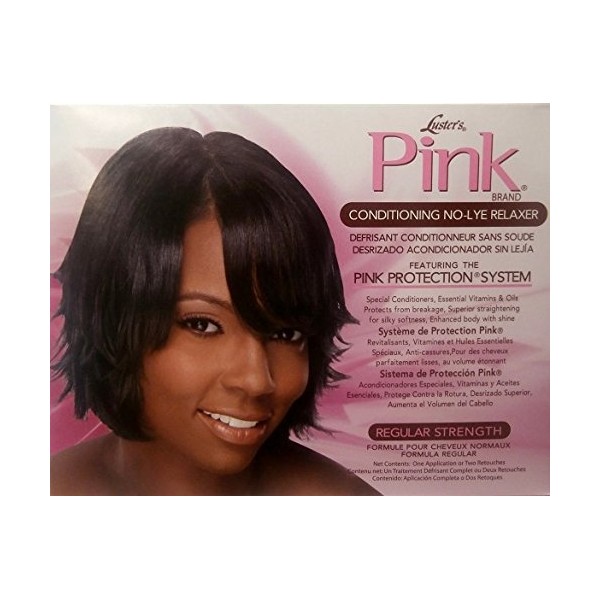 Relaxer/Smoothing Cream Lusters Luster Pink Conditioning No-Lye Relaxer Regular/Normal