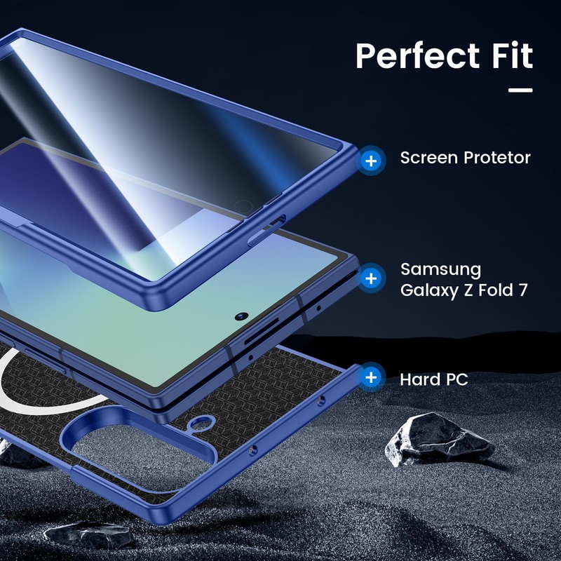 VEGO for Z Fold 7 Case, for Samsung Z Fold7