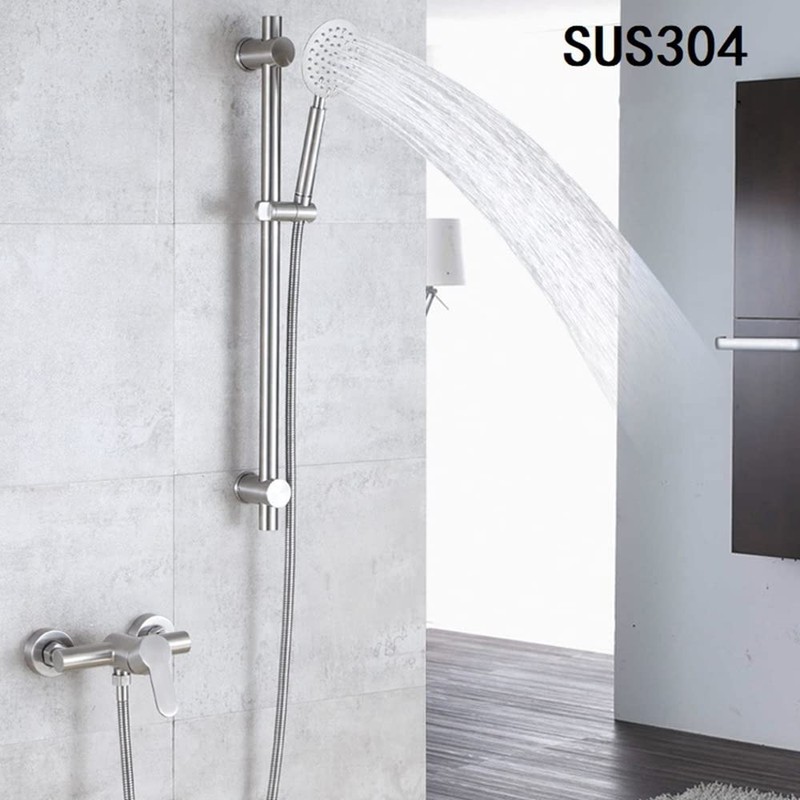 Shuiltad Stainless Steel Wall Mounted Shower Mixer Tap Manual Control