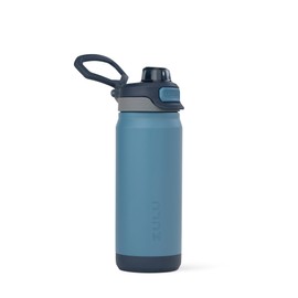 ZULU Powerfill Pro 18oz Kids Stainless Steel Water Bottle with Quick Fill Lid, Triple Wall Vacuum Insulated, Leak Proof Locking Lid, Sip & Chug, Reusable, BPA Free, Dishwasher Safe, Midnight Storm
