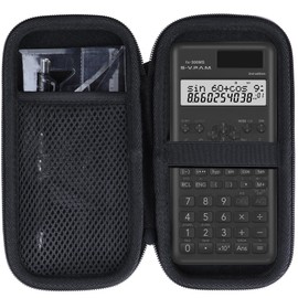 Peyyargo Case Compatible with Casio FX-115 ESPLUS2 2nd Edition/FX-991 ES Plus-2nd Edition/FX-82 ES/FX-83GTCW / FX82 ES Plus Scientific Calculator (Black)