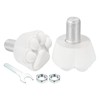 PATIKIL Roller Skate Toe Stops with 0.6'' Bolts, 1 Pair