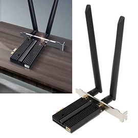 Haofy Tarjeta WiFi 6E PCIe, 6GHz 5GHz 2.4GHz Tarjeta PCIe WiFi WPA3 Alta Seguridad para Juegos