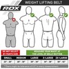 RDX Weight Lifting Belt for Fitness Gym-Adjustable Leather Belt with